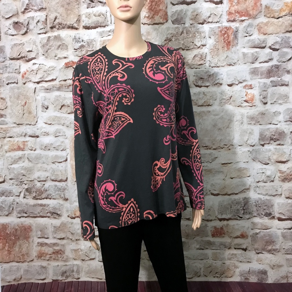 Patterned Long Sleeve Shirt